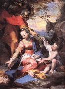 BAROCCI, Federico Fiori Rest on the Flight to Egypt sw oil painting picture wholesale